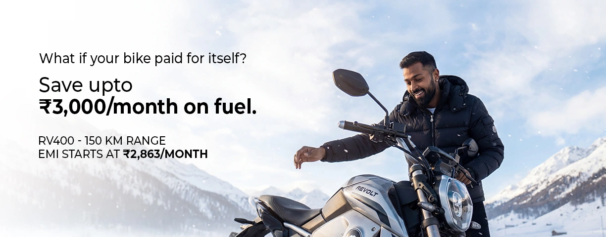 Revolt electric bike offer banner